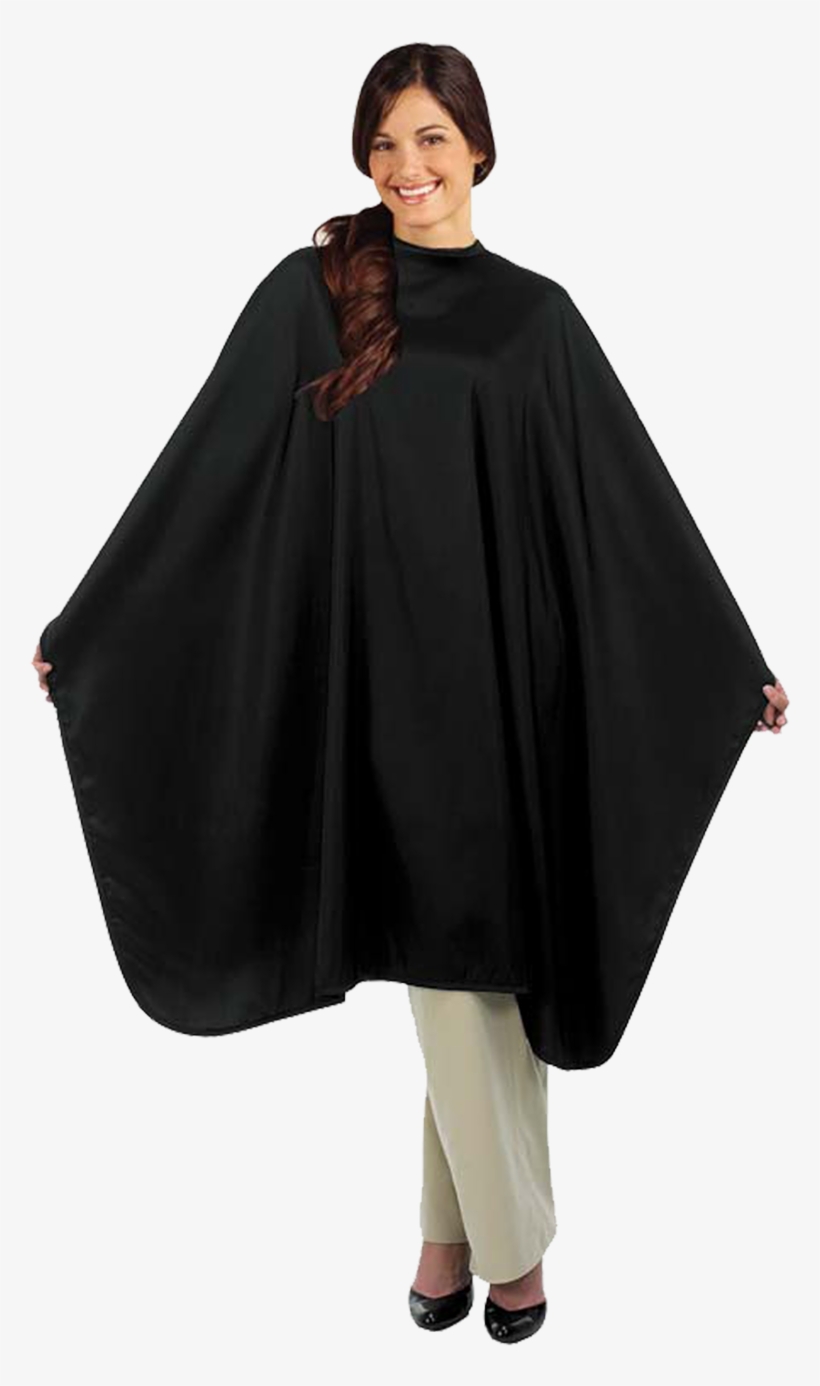 Betty Dain Signature Shimmer Styling Cape - Betty Dain Classique Styling Cape, Black, 120cm X 150cm, transparent png download