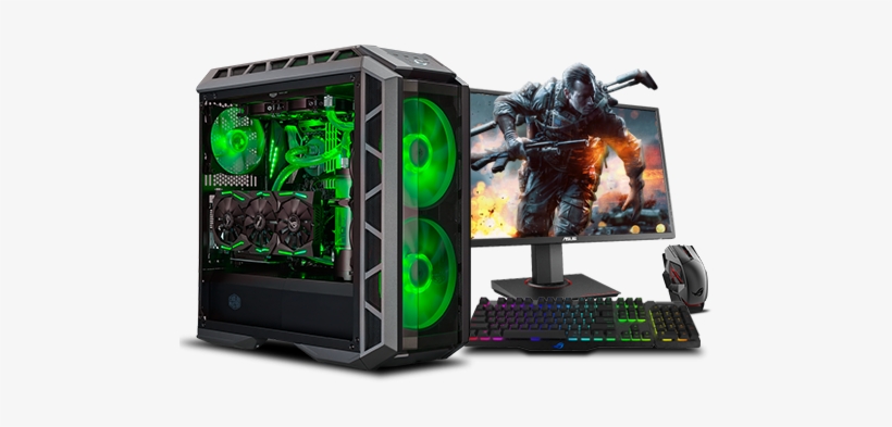 Gaming Pcs From £600 Inc - Cooler Master Mastercase H500p Rgb Computer Case Mcm-h500p-mgnn-s00, transparent png download