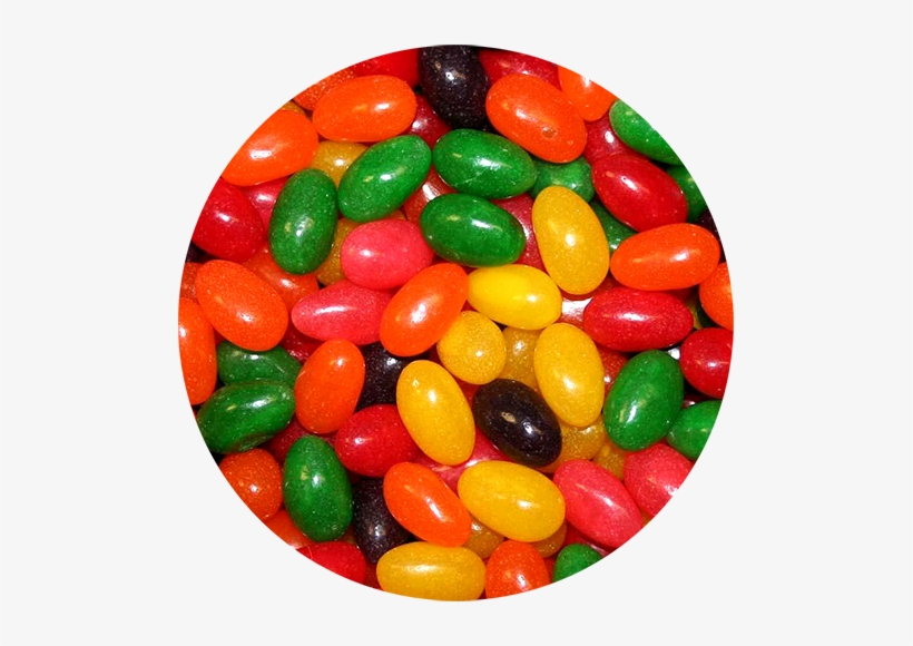 Assorted Jelly Beans - Jelly Bean Candy, transparent png download