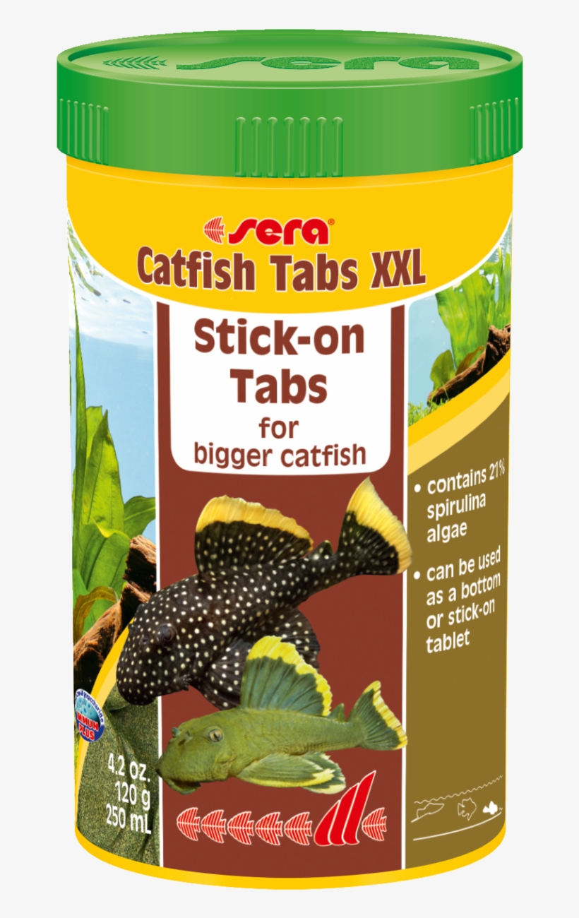 00498 Int Sera Wels Tabs Xxl 250 Ml Top - Sera Granugreen, transparent png download