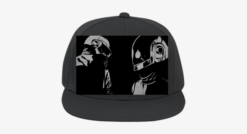 Flat Bill Fitted Hats 123 - Daft Punk, transparent png download
