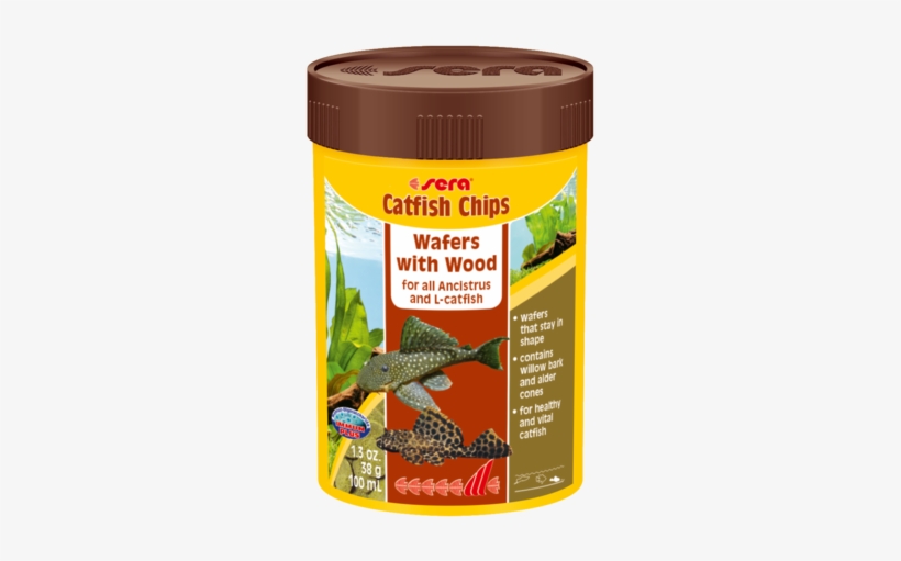Sera Catfish Chips - Sera Catfish Chips Fish Food 38g, transparent png download