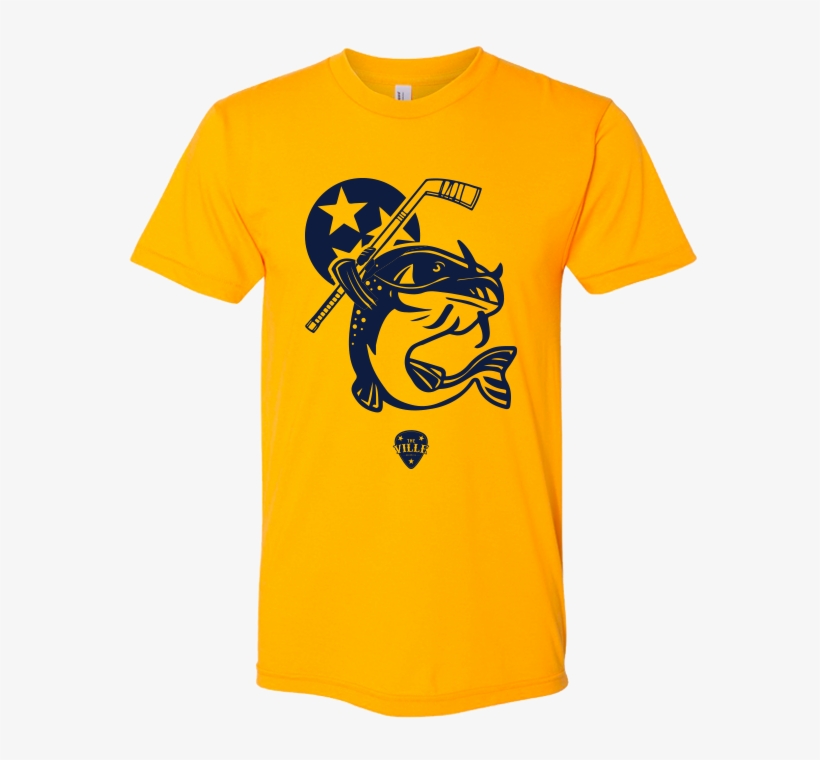 Nashville "stanley The Catfish" Tee - T-shirt, transparent png download