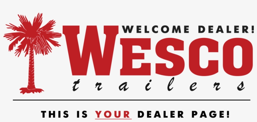 Welcome Wesco Dealer - Sc Big Red Sticker, transparent png download