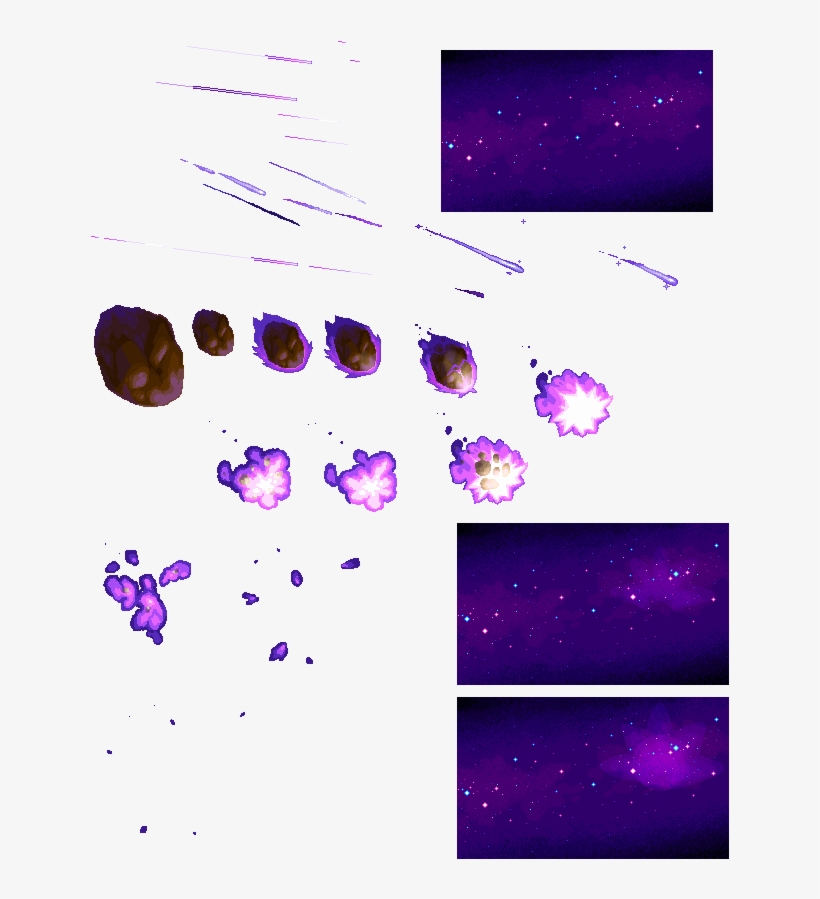 Asteroids - Illustration, transparent png download