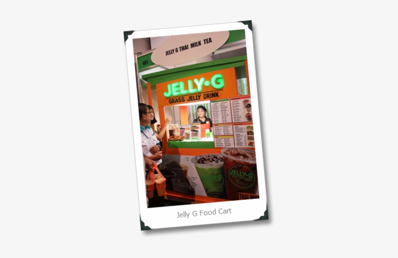 Jelly G Food Cart - Banner, transparent png download