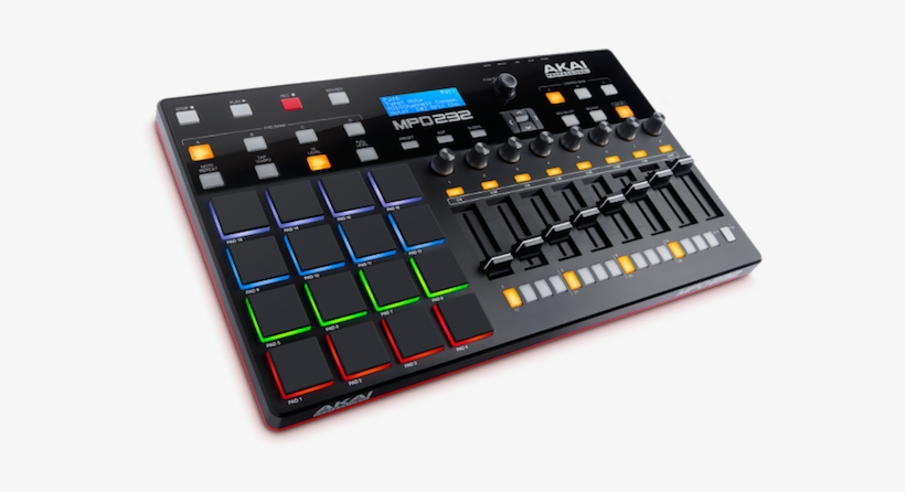 Akai Mpd2 Pad Controllers - Akai Mpd 232, transparent png download