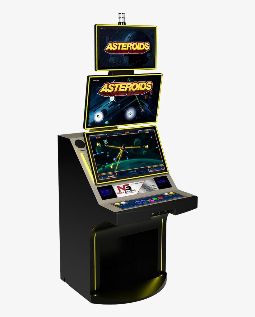 Asteroids Cabinet - Video Game, transparent png download