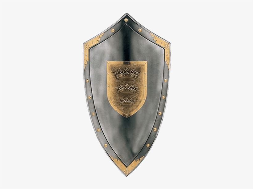 Metallic King Arthur Shield By Marto - Kite Or Round Shield, transparent png download