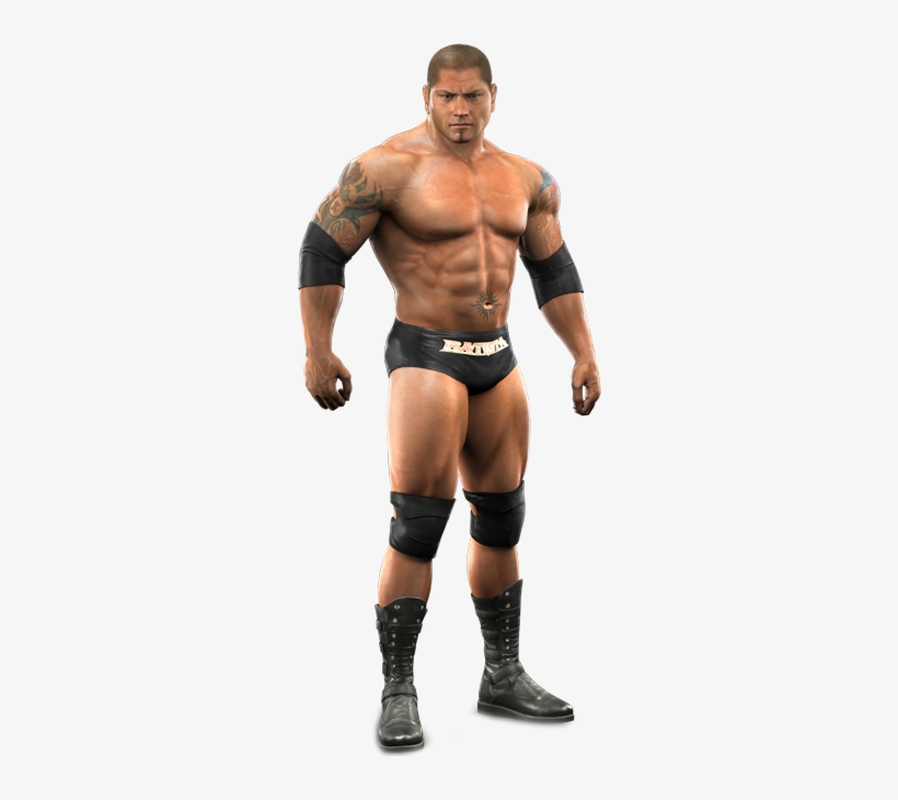 Svr10 Render Batista Rock Smackdown Vs Raw 11 Transparent Png 278x650 Free Download On Nicepng