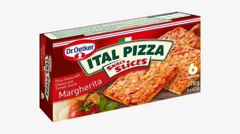 Ital Pizza Slices Margherita - Dr Oetker Pizza Slices, transparent png download
