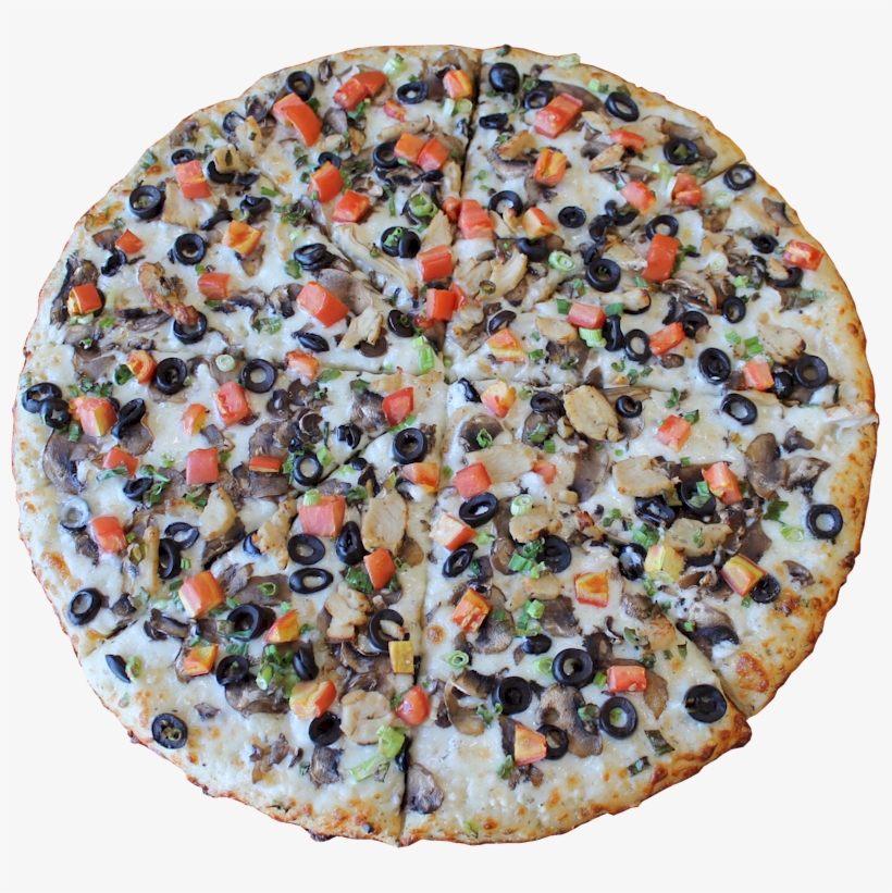 Fresh Slice Pizza Menu Chicken - California-style Pizza, transparent png download