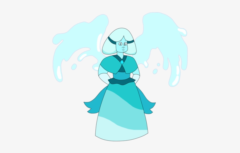 Aqua Aura W Wings - Steven Universe Aqua Aura Quartz, transparent png download