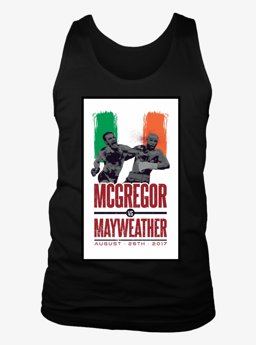 Mcgregor > Mayweather Tank - Shirt, transparent png download