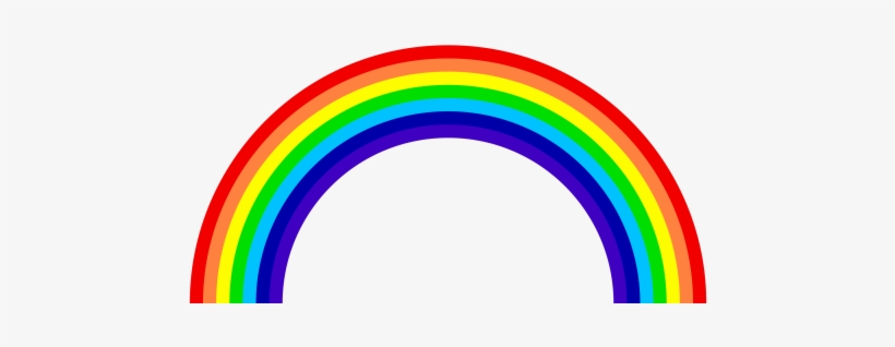 Rainbow Png Transparent Image - Rainbow Colours, transparent png download