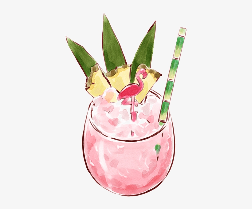 Tequila, Mezcal, Bitter, Orgeat, Absinthe And Tropical - Illustration, transparent png download