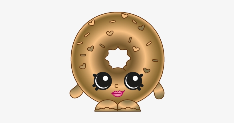 881 D Lish Donut Rarity Exclusive - Shopkins D Lish Donut Brown, transparent png download