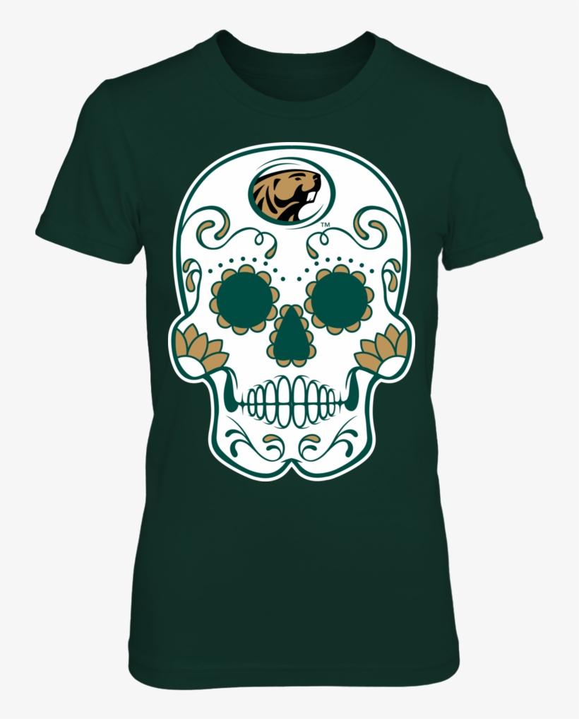 Bemidji State Beavers - Auburn Tigers Sugar Skull, transparent png download