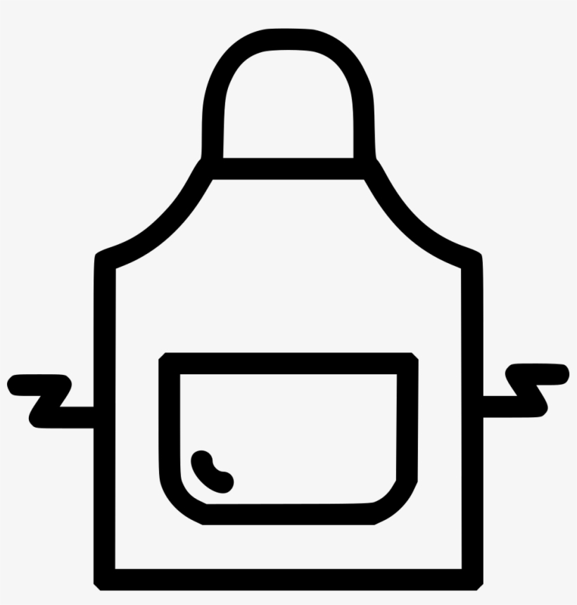 Image Freeuse Library Cook Restaurant Wear Svg - Фартук Иконка Пнг, transparent png download