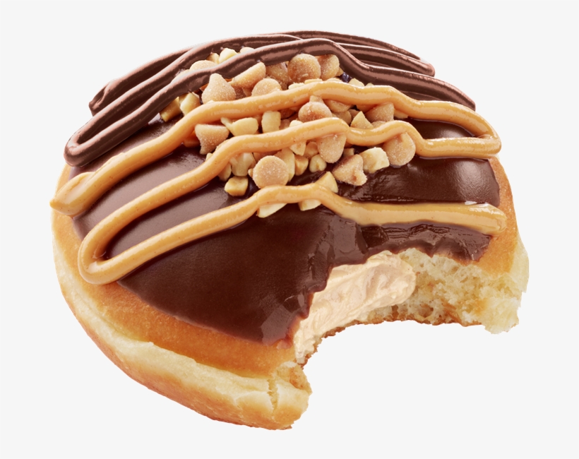 To Guarantee Satisfaction For Any Reese's Freak, The - Krispy Kreme Peanut Butter Cup Donut, transparent png download