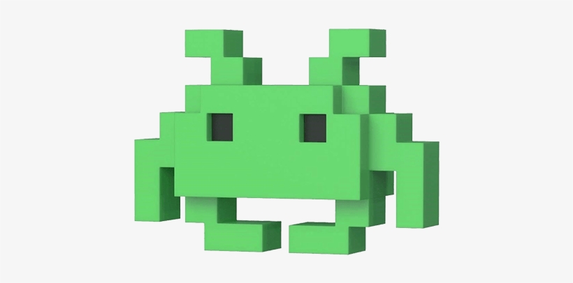 Space Invaders - Space Invaders Pop Vinyl, transparent png download