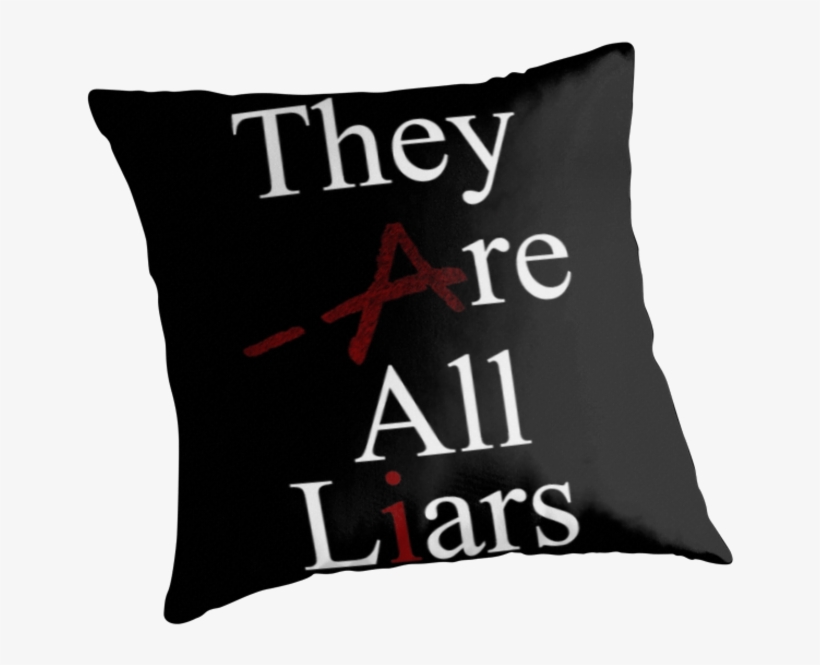 Pretty Little Liars" Throw Pillows By Hinomaru17 - Black Ops 3 Skull, transparent png download