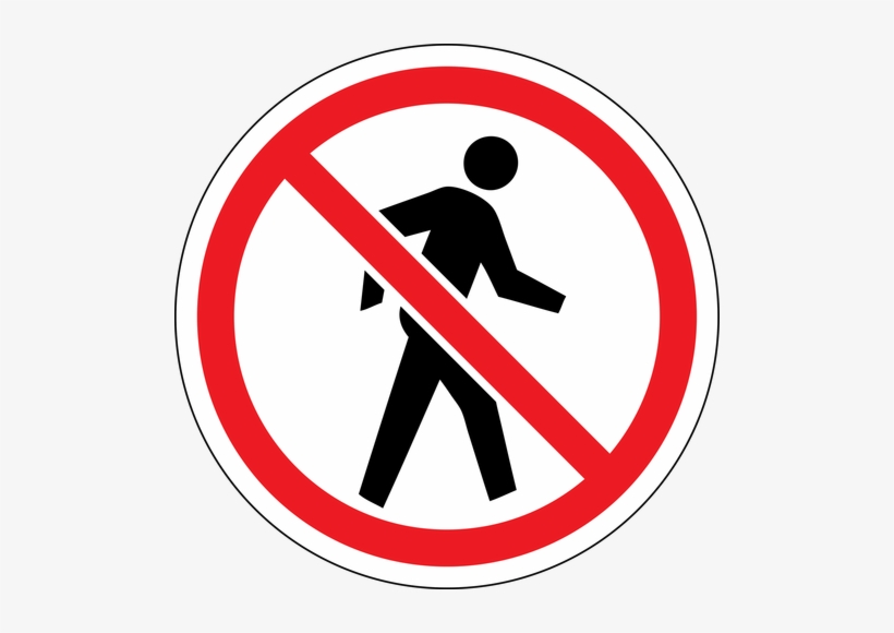 No People Sign Red Circle - No Skateboards, transparent png download