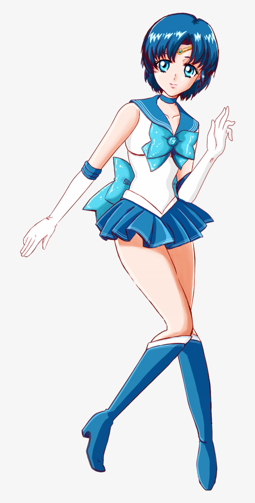 Sailor Mercury, transparent png download