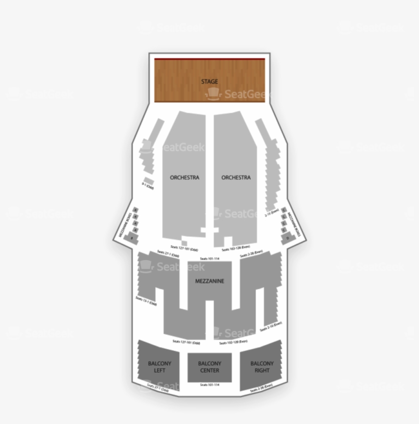 New York Tickets, Palace Theatre New York, August 8/15/2018 - Floor Plan, transparent png download
