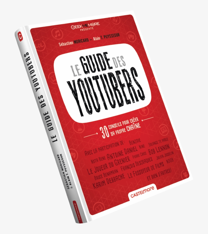 Le Guide Des Youtubers - Le Guide Des Youtubers 2018, transparent png download