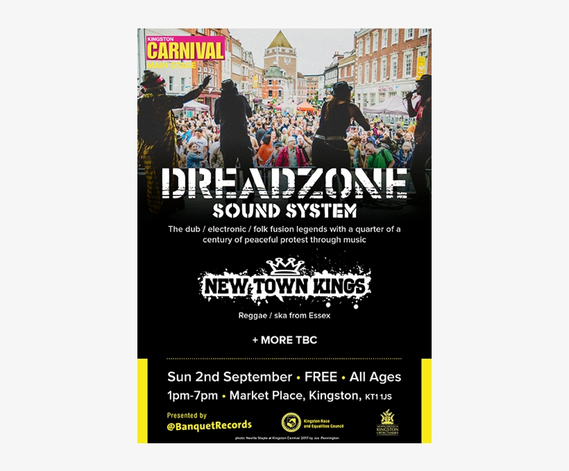 Kingston Carnival / Dreadzone / New Town Kings - Dreadzone Sound Uk Vinyl Lp, transparent png download