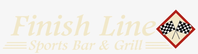 Finish Line Sports Bar And Grill Logo - Logo, transparent png download
