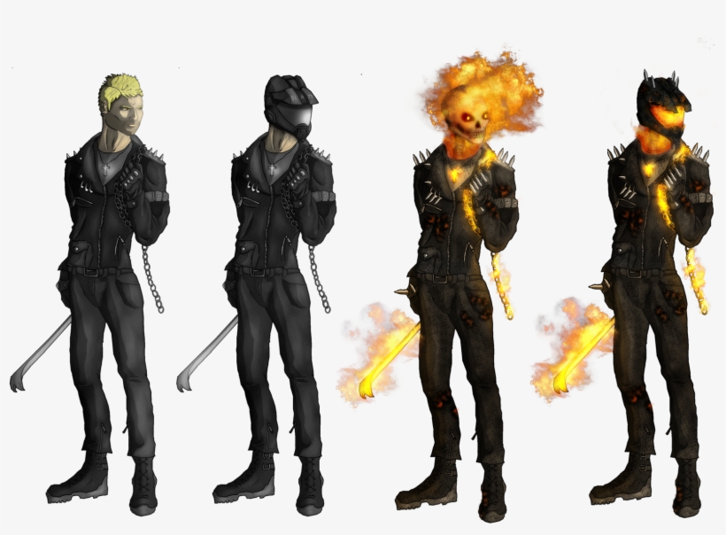 Ghost Rider Face Png Transparent Image - Baby Thanos Ghost Rider, transparent png download