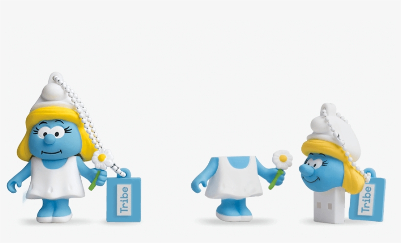 Smurfette Usb Flash Drive - Smurfs Memory Stick 250864, transparent png download
