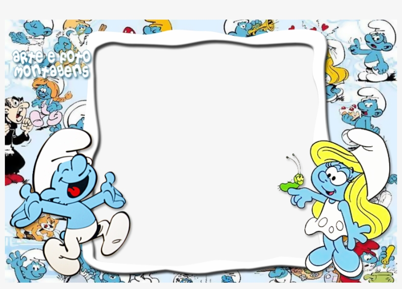 Montagem Para Fotos - Smurfs 1-3 [book], transparent png download