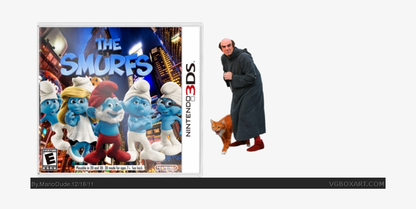 The Smurfs Box Art Cover - New York City, transparent png download