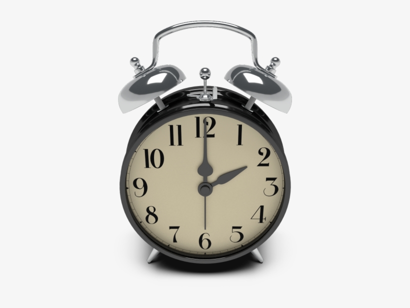 Vintage Alarm Clock Png - Wavefront .obj File, transparent png download