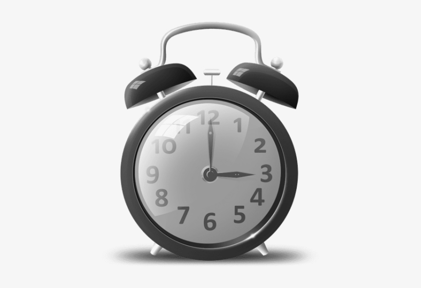 Free Png Grey Alarm Clock Png Images Transparent - Alarm Clock Ico Png, transparent png download