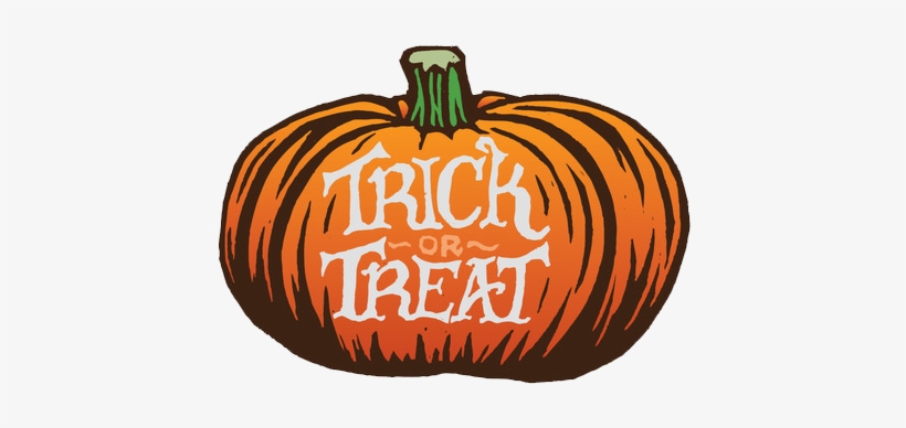 Trick Or Treat Png Image - Halloween Trick Or Treat Sign, transparent png download