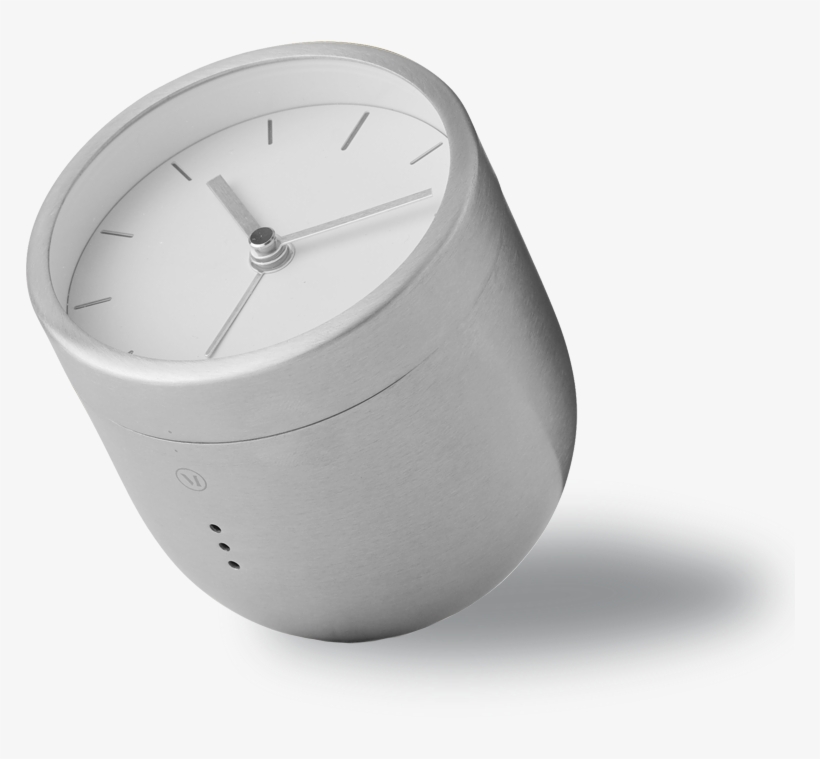 Tumbler Alarm Clock, Steel-0 - Alarm Clock, transparent png download