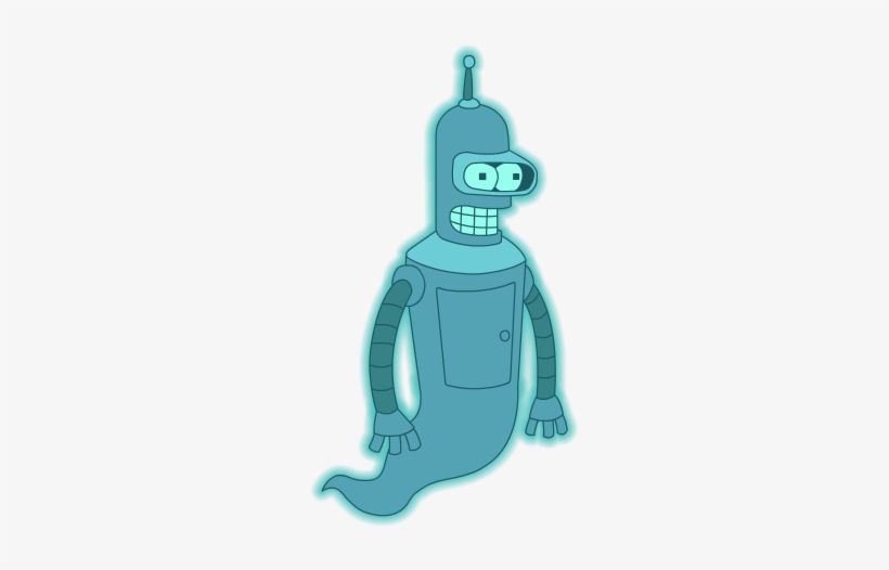 Futurama Bender Ghost, transparent png download