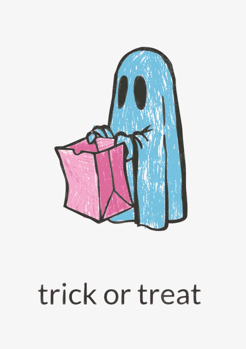 This Free Icons Png Design Of Trick Or Treat Recolored, transparent png download