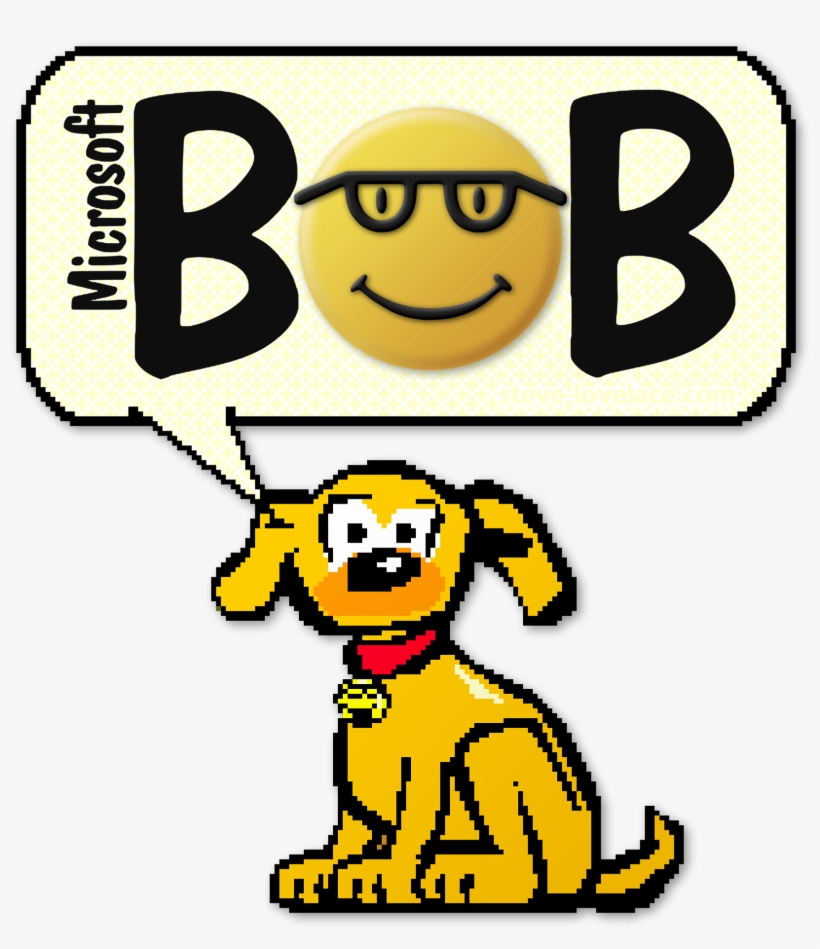 Rover From Microsoft Bob - Microsoft Bob Comic Sans, transparent png download