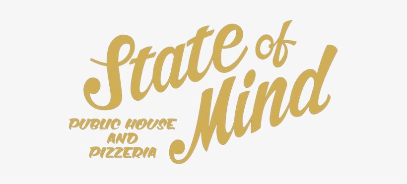 State Of Mind Logo Gold - Calligraphy, transparent png download