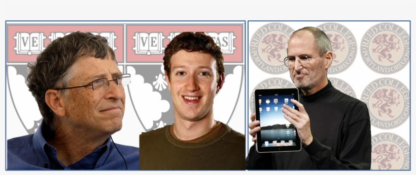 Bill Gates, Steve Jobs And Mark Zuckerberg - Mark Zuckerberg: The Face Behind Facebook And Social, transparent png download