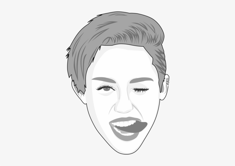 Miley Cyrus Hannah Montana's Eccentric Doppelganger - Cartoon Miley Cyrus Wrecking Ball, transparent png download
