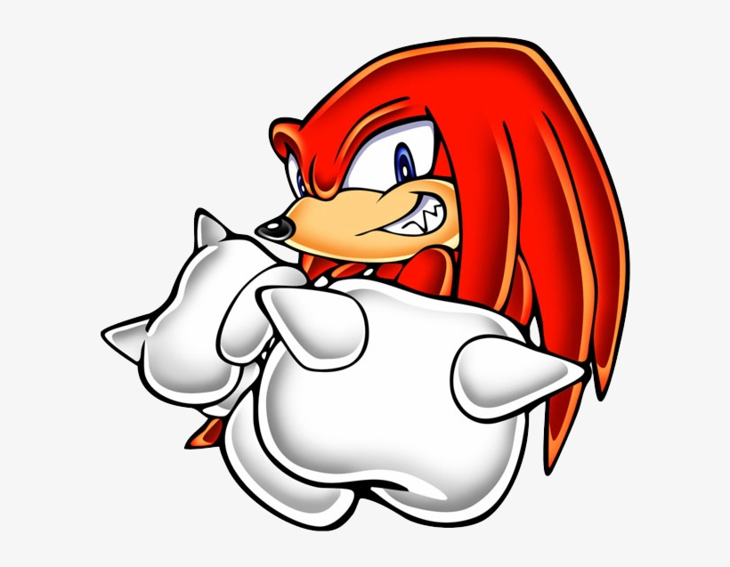 Knuckles 44 - Knuckles The Echidna Sonic Adventure Art, transparent png download
