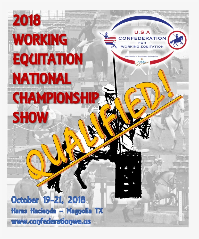 Qualified Riders National Show - Portable Network Graphics, transparent png download