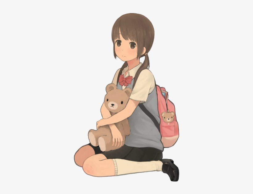 Png Transparent Library Render By Feary Bad Day On - Student Cartoon Anime Png, transparent png download