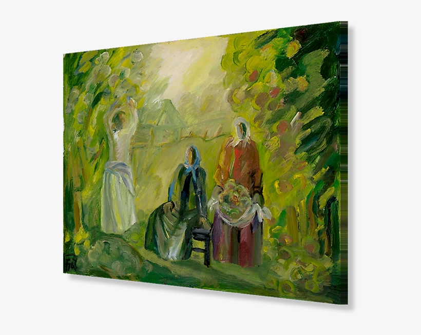 Apple Picking, Artist Gelya Pisareva - Jpeg, transparent png download